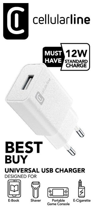 USB Charger 12W 