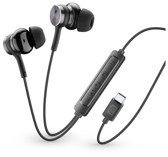 In-Ear Kopfhörer Kabelgebunden USB Typ-C  Viper (Schwarz) 