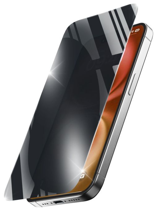 Datenschutz-Bildschirmschutz " Privacy " gehärtetes Glas für  Apple iPhone 16 Fallbeständig, Schlagfest, Kratzresistent Xtreme Glass Privacy 