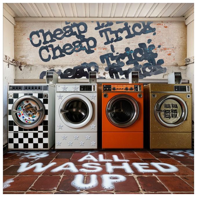 Cheap Trick - All Washed Up (Graphite Marble Colour LP) 