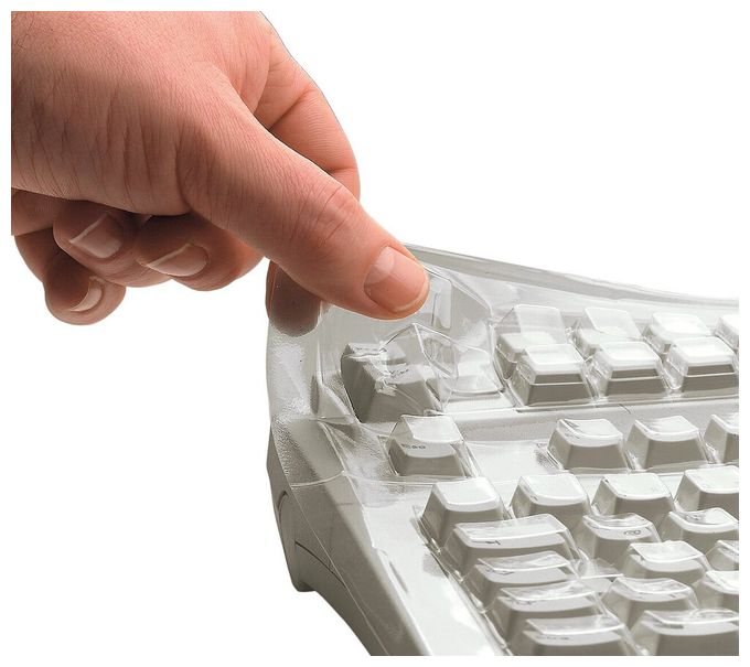 Tastatur  61510009 WetEx Tastatur-Abdeckung (Transparent) 