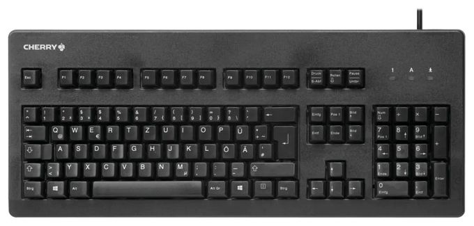Universal Tastatur USB  G80-3000 (Schwarz) 