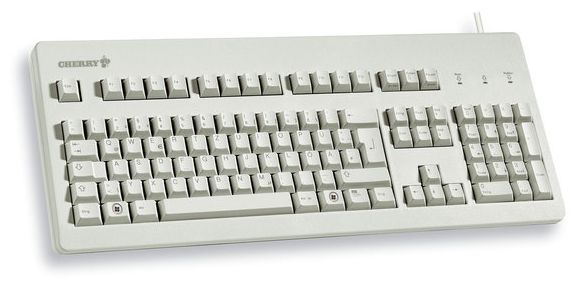 Universal Tastatur USB  G80-3000 (Grau) 