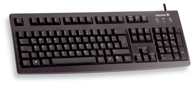 Universal Tastatur USB  G83-6105 (Schwarz) 