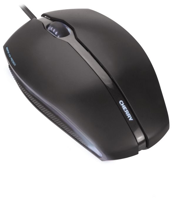 1000 DPI Büro Maus Optisch  Gentix Coeded Illuminated (Schwarz) 