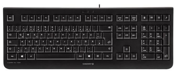 Büro Tastatur USB  KC1000 (Schwarz) 