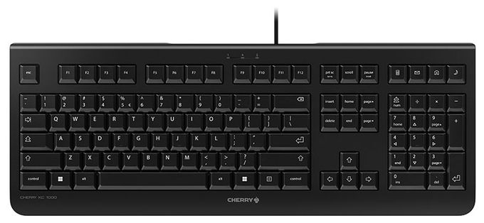 Büro Tastatur USB  KC1000 (Schwarz) 