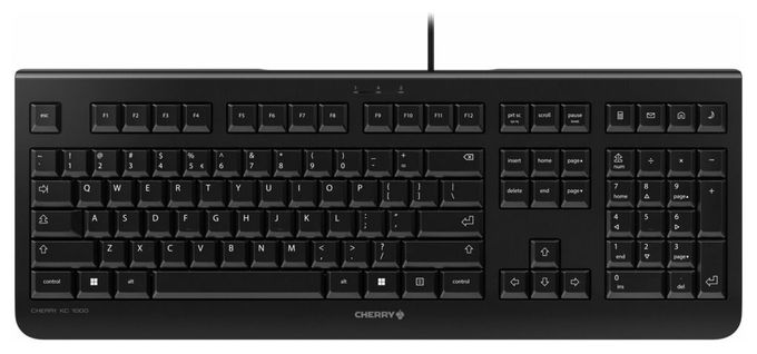 Universal Tastatur USB  KC1000 (Schwarz) 