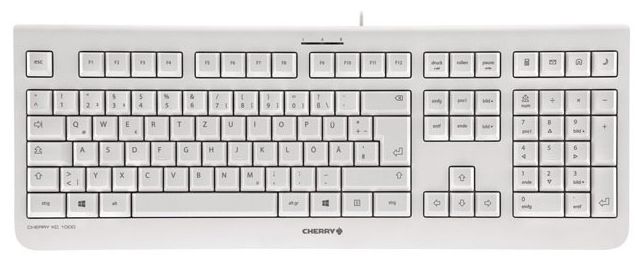 Home Tastatur USB  KC1000 (Grau) 
