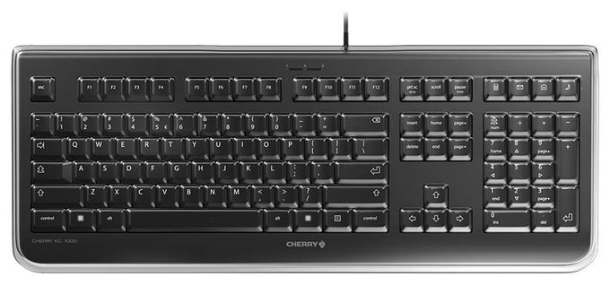 Büro Tastatur USB  KC1068 (Schwarz) 