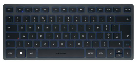 Universal Tastatur Bluetooth  KW7100 Mini BT (Blau) 