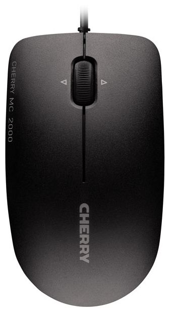 1600 DPI Büro Maus IR LED  MC2000 (Schwarz) 