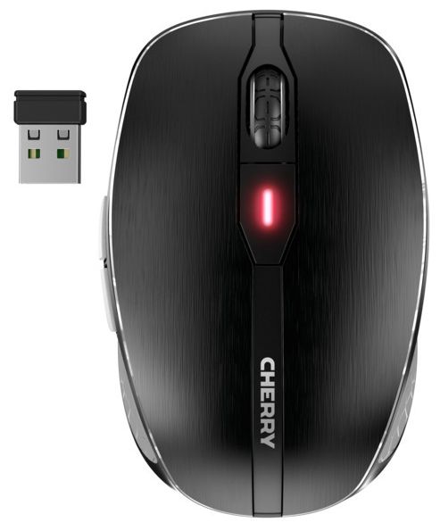 3000 DPI Maus Optisch  MW8C Advanced (Schwarz, Grau) 