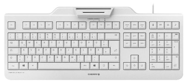 Büro Tastatur USB  Secure Board 1.0 (Grau) 