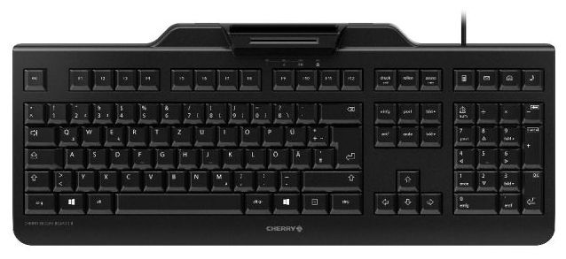 Büro Tastatur USB  Secure Board 1.0 (Schwarz) 
