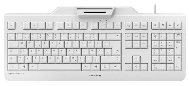 Büro Tastatur USB  Secure Board 1.0 (Grau) 