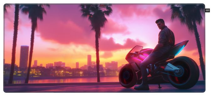 Mauspad  GP5 Miami (Mehrfarbig) 