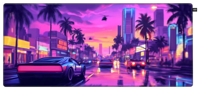 Mauspad  GP5 Miami (Mehrfarbig) 