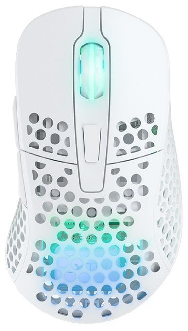 19000 DPI Gaming Maus Optisch  M4 RGB (Weiß) 