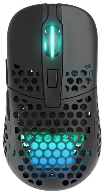 19000 DPI Gaming Maus Optisch  M42 RGB (Weiß) 