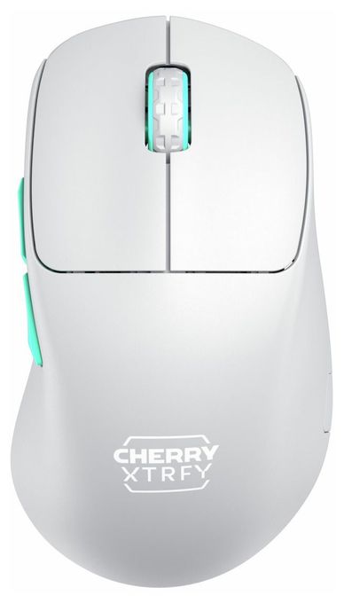 26000 DPI Gaming Maus (Blau, Türkis, Weiß) M64 Wireless 