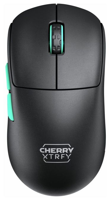 26000 DPI Gaming Maus  M68 Wireless (Schwarz, Türkis) 