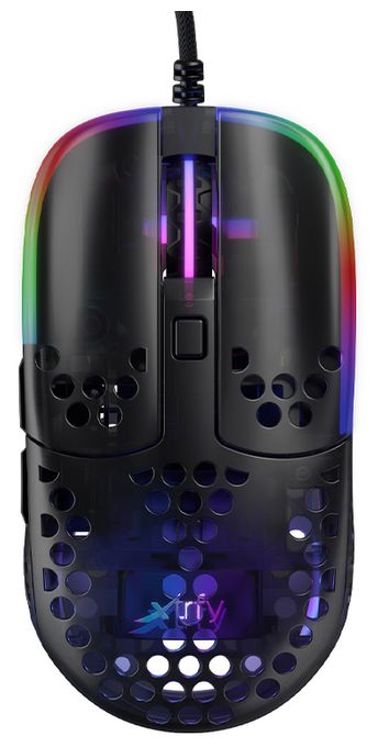 16000 DPI Gaming Maus Optisch  MZ1 RGB (Schwarz) 