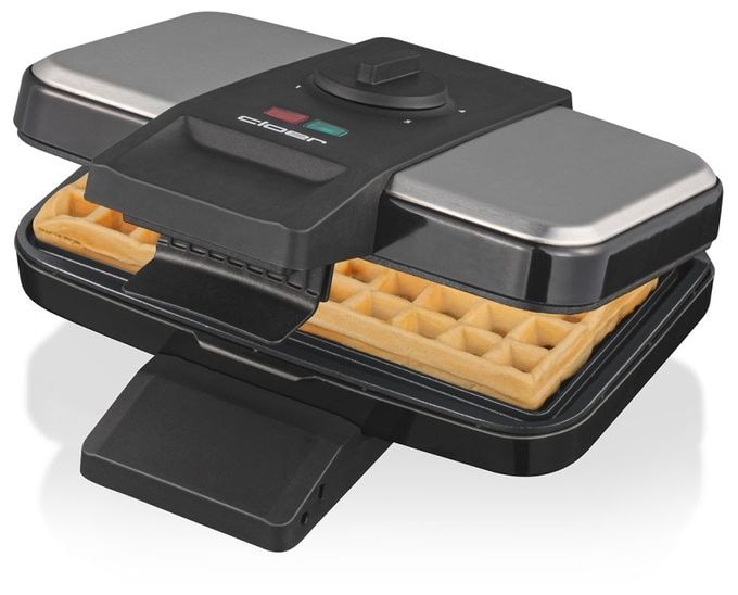 Waffeleisen quadratisch für 2 Waffel(n) 1000 W 1459 