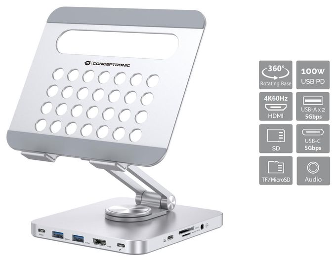 DONN26G 8-In-1 Docking Station 