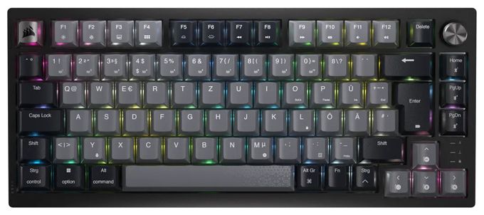 Gaming Tastatur RF kabellos + USB  K65 Plus Wireless (Schwarz) 