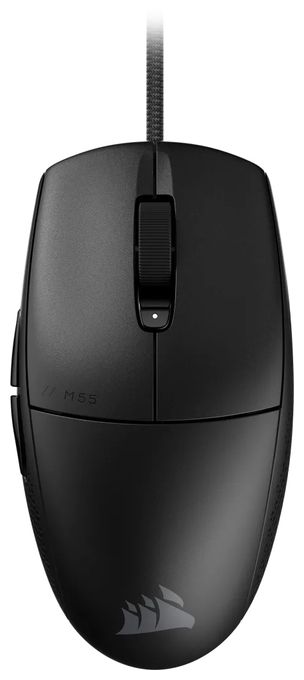 16000 DPI Gaming Maus Optisch  M55 (Schwarz) 