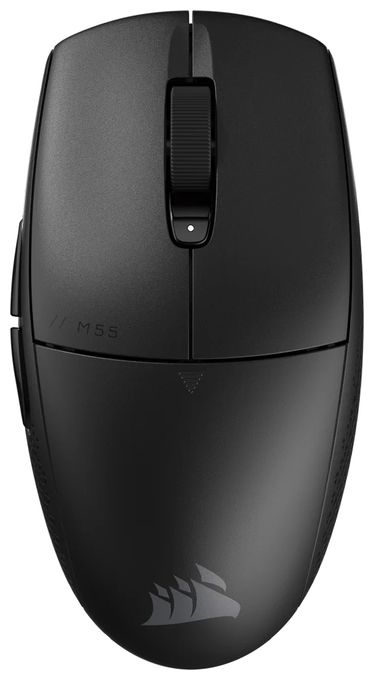 24000 DPI Gaming Maus Optisch  M55 (Schwarz) 