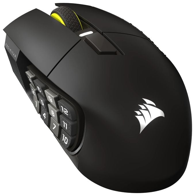 33000 DPI Gaming Maus Optisch  Scimitar Elite Wireless SE (Schwarz) 