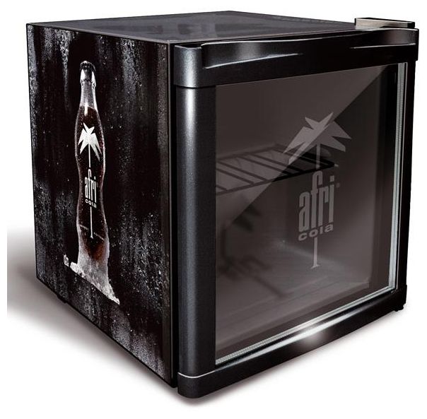 48 l Tischkühlschrank EEK: E 77 kWh Jahr  Coolcube Afri Cola CC182EW (Schwarz) 