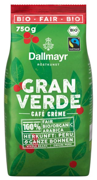 Crema d'Oro Organic ganze Bohne 