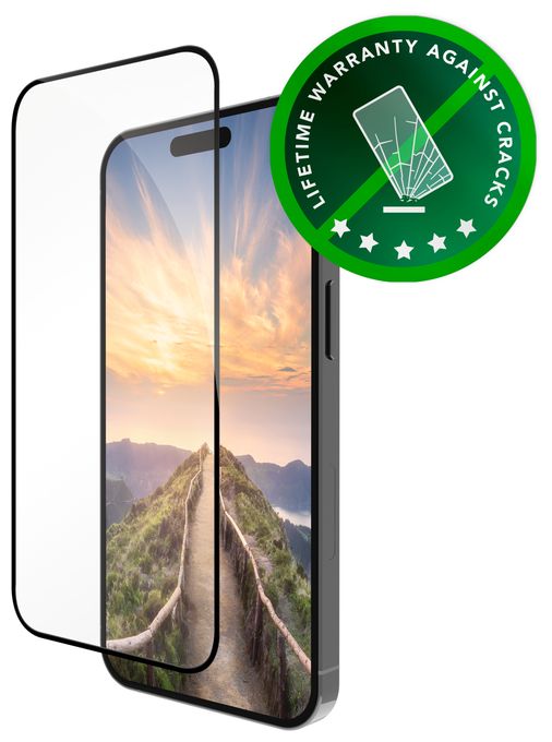 Klare Bildschirmschutzfolie Kunststoff für  Apple iPhone 16 ProMax Staubresistent, Kratzresistent eco 