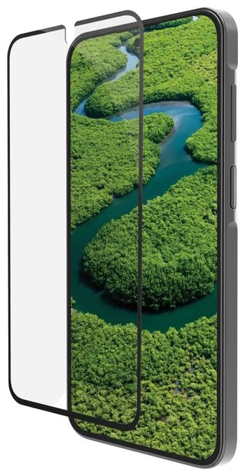 Klare Bildschirmschutzfolie Kunststoff 9H für  Samsung Galaxy A55 Antibakteriell eco-shield 