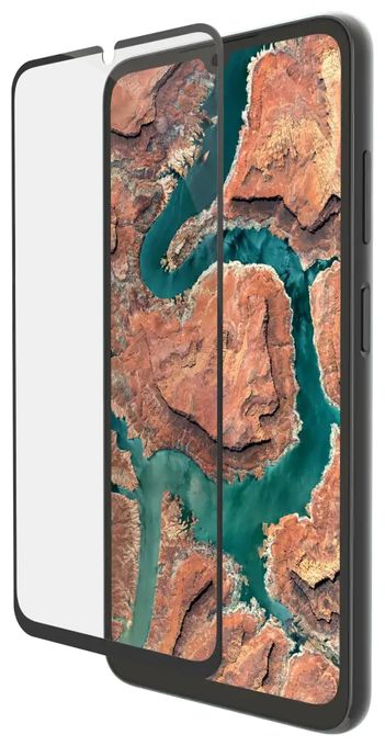Klare Bildschirmschutzfolie Kunststoff 9H für  Samsung Galaxy A35 Antibakteriell eco-shield 