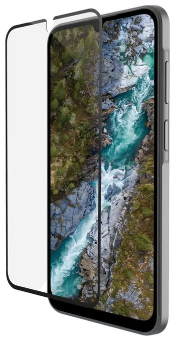 Klare Bildschirmschutzfolie Kunststoff 9H für  Samsung Galaxy A25 Antibakteriell eco-shield 