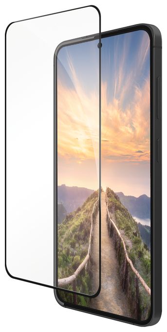 Klare Bildschirmschutzfolie Kunststoff 9H für  Samsung Galaxy A56 Kratzresistent eco-shield 