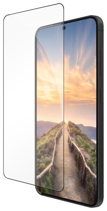 Klare Bildschirmschutzfolie Kunststoff 9H für  Samsung Galaxy S25 Edge Antibakteriell, Bruchfest eco-shield 