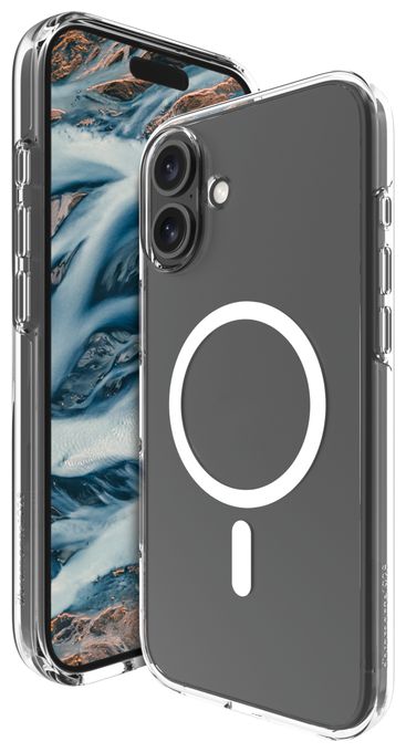 Cover für Apple iPhone 16  Iceland Pro MagSafe (Transparent) 