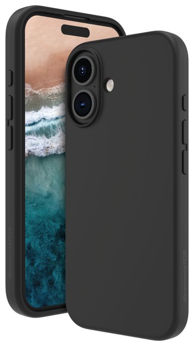 Cover für Apple iPhone 16  Monaco MagSafe (Schwarz) 