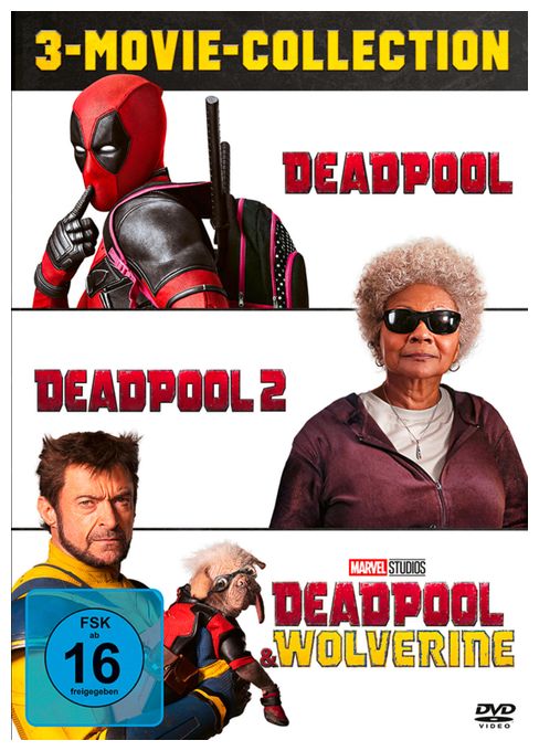Deadpool 3-Movie-Collection (DVD) 