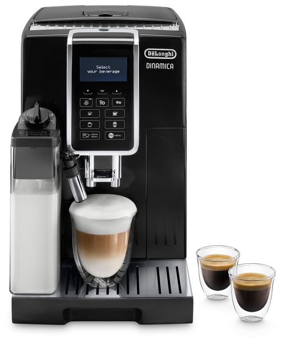 Kaffeevollautomat 15 bar 300 g AutoClean  Dinamica ECAM356.57.B (Schwarz) 