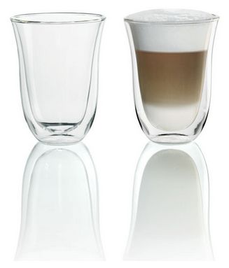 DLSC312 Latte Macciato Doppelwandige Thermogläser (Transparent) 