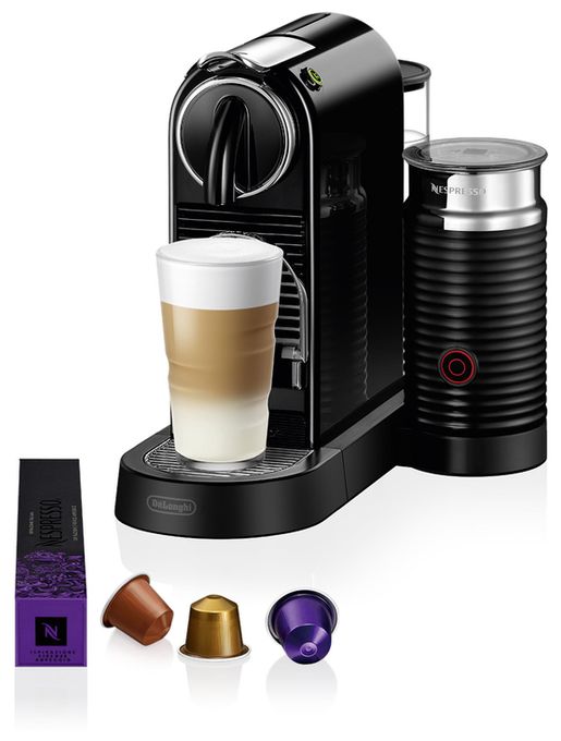 Nespresso Kapselmaschine 1,0 l  EN267.BAE CitiZ&Milk (Schwarz) 