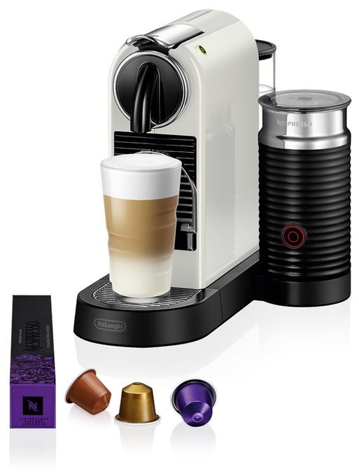 Nespresso Kapselmaschine 19 bar 1,0 l  EN267.WAE CitiZ&Milk (Weiß) 