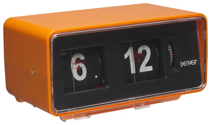FM, PLL Radio Uhr  CR-425 (Orange) 