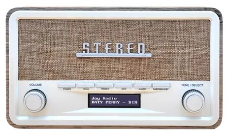 Radio  DAB-18 (Braun, Weiß) 